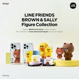 LINE FRIENDS | BROWN & SALLY Figure Clear Case