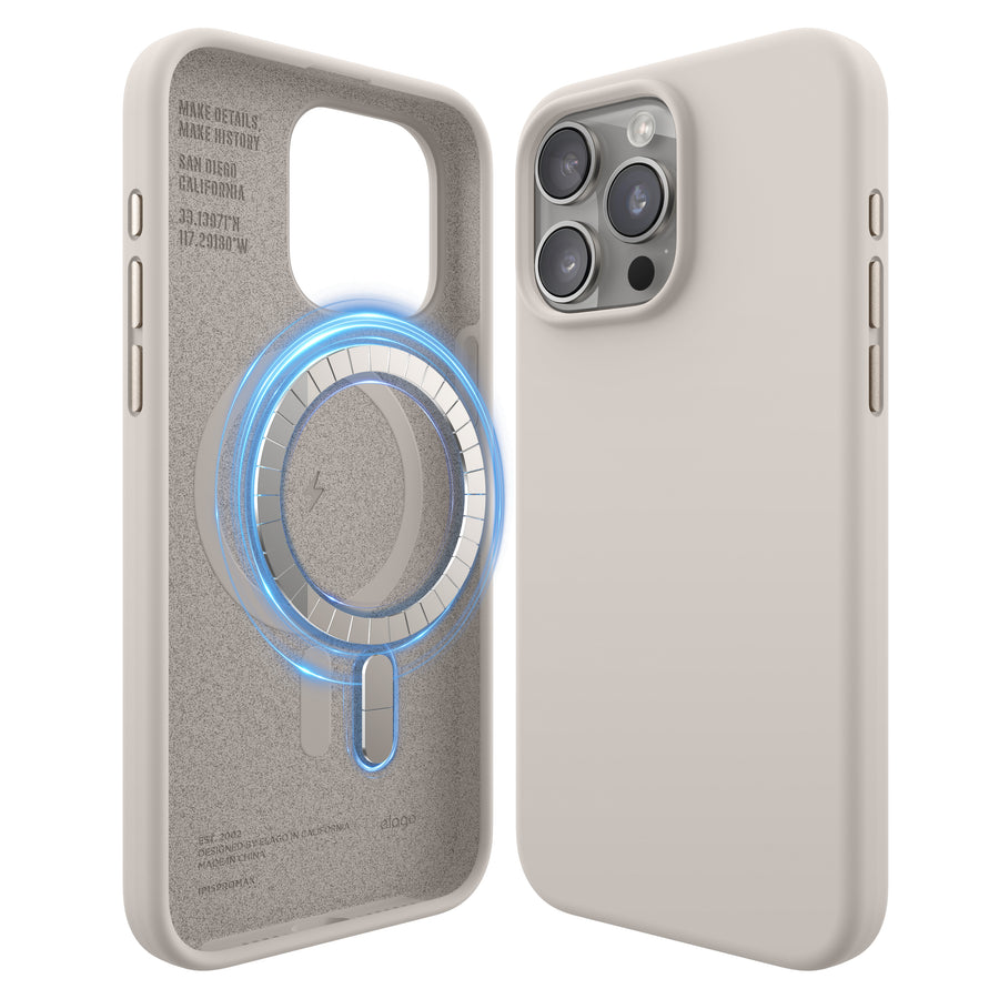 for Pro iPhone - elago Shop Case Silicone Max Magnetic 15