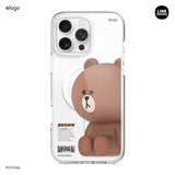 LINE FRIENDS | BROWN & SALLY Figure MagSafe Hybrid Case