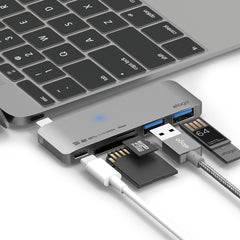 Aluminum Charging Multi Hub USB-C