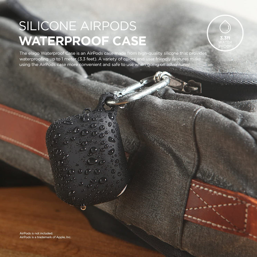 Onn. AirPods Water Resistant Case