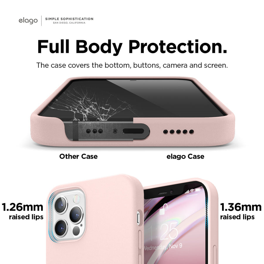 elago iPhone 13 Pro Max Case Silicone [18 Colors]