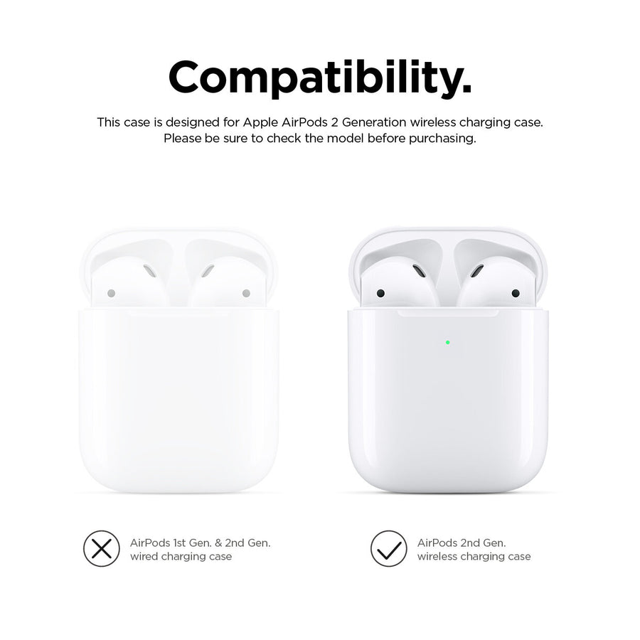 ELAGO AirPods Hang Case for Apple AirPods (1st & 2nd Gen Wireless),  Lavender