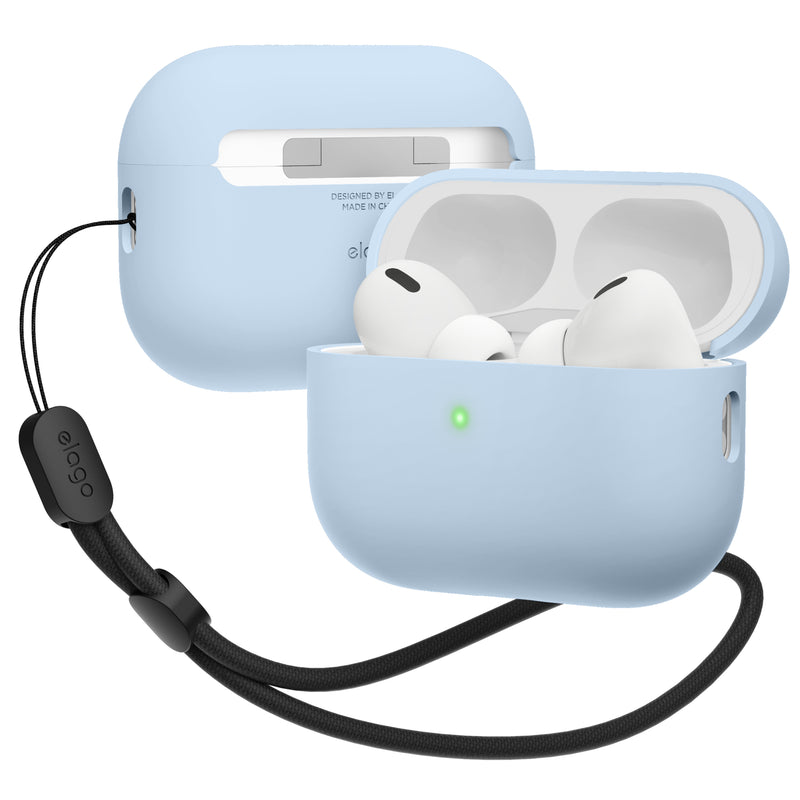  elago [Ajuste en la funda] Funda para AirPods Pro 2 con  almohadillas para las orejas diseñada para Apple AirPods Pro 2 (2 pares de  2 colores) [registrado por patente de Estados