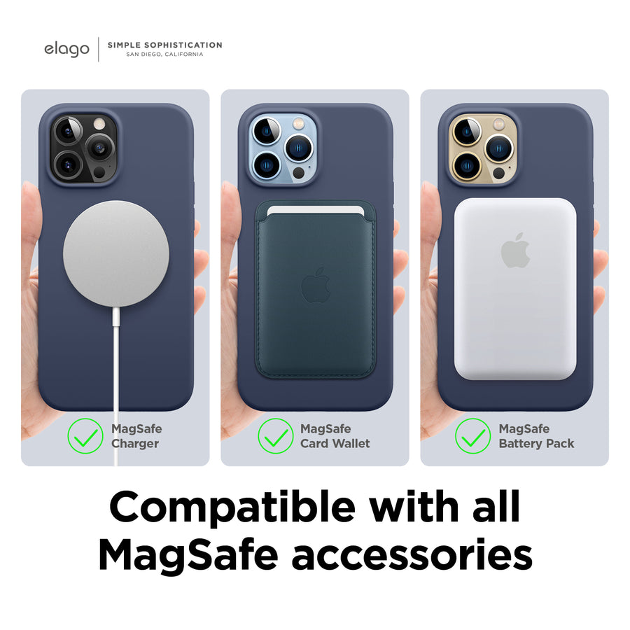 Apple Silicone Case with MagSafe for iPhone 13 Pro Max - colors