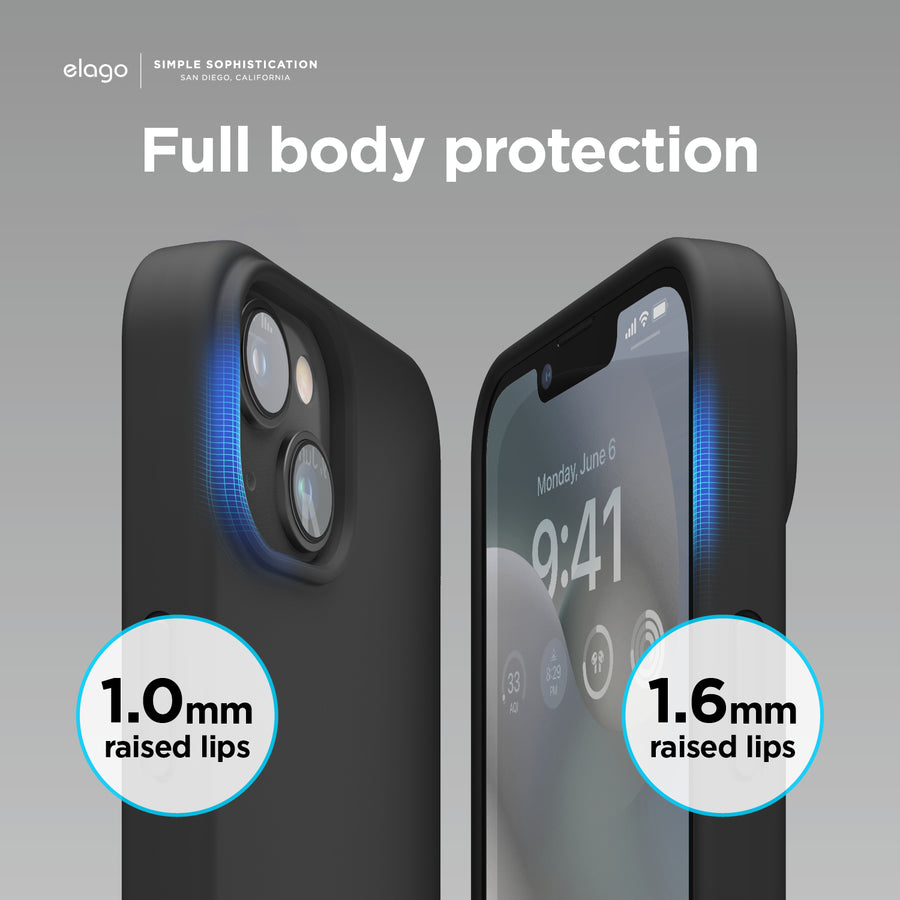 elago iPhone 11 Case [Black] - Premium Liquid Silicone, Raised Lip (Screen  & Camera Protection), Slim Design 
