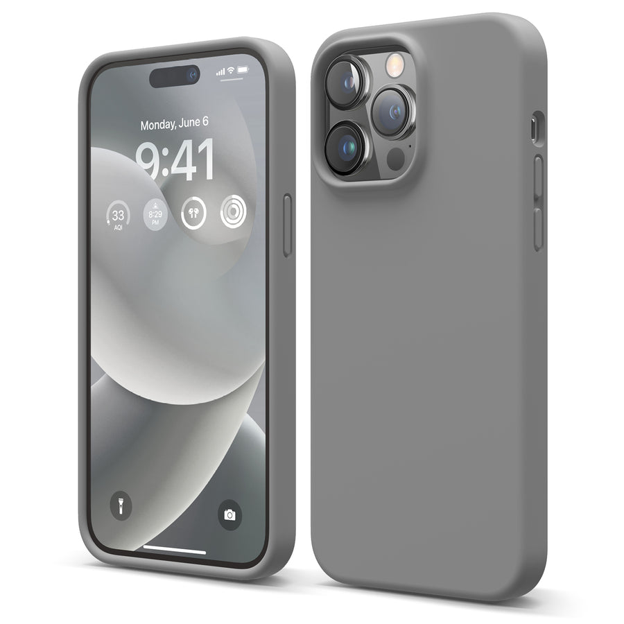 Cell Phones & Accessories, Phone Case For Apple Iphone 14 Pro Max Silver  Grey